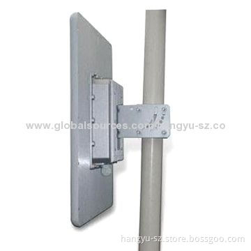 2.4-2.5GHz Dual-band Panel WLAN Antenna, Supports IEEE802.11n, Integrated Enclosure with Pigtail